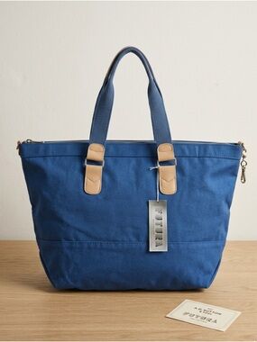 Vintage 1970’s A.D. Sutton & Sons "Futura" Tote in Blue NWT
